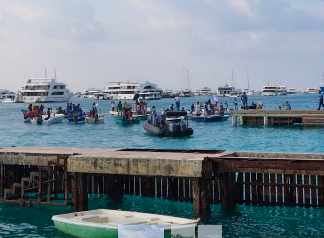 ހުޅުމާލެ ފަޅުތެރޭގައި މަރުވެފައި އޮއްވާ ފެނުނީ މަސްވެރިއެއް