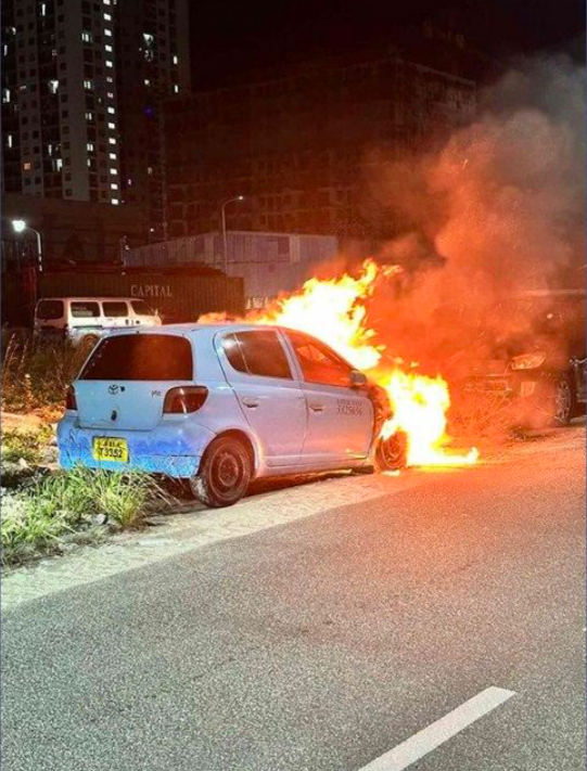 ހުޅުމާލޭ ފޭސް 2 ގައި އޮތް ކާރެއްގައި އަލިފާނުގެ ހަދިސާއެއް ހިންގައިފި