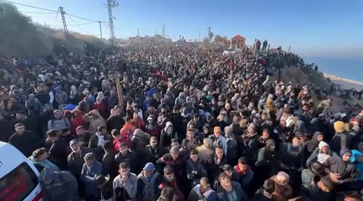 ފަލަސްޠީނުގެ ރައްޔިތުން ޣައްޒާގެ އުތުރަށް ދިއުމަށް އިސްރާޢީލުން ހުރަސްއަޅައިފި