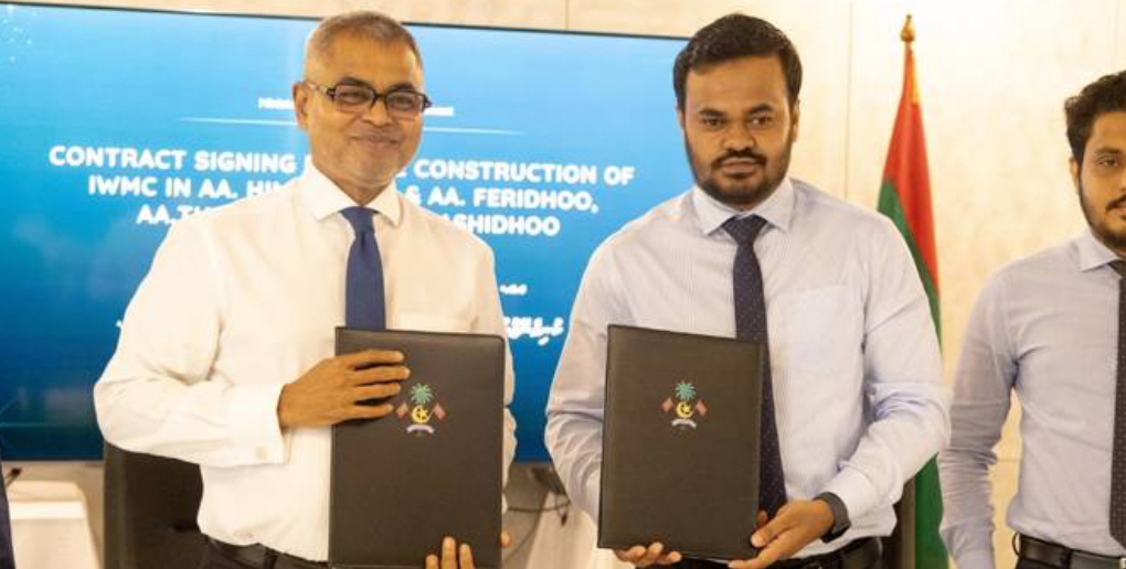 ކުނި މެނޭޖްކުރާ މަރުކަޒުތައް 4 ރަށެއްގައި އިމާރާތްކުރުމުގެ މަސައްކަތް ހަވާލުކޮށްފި