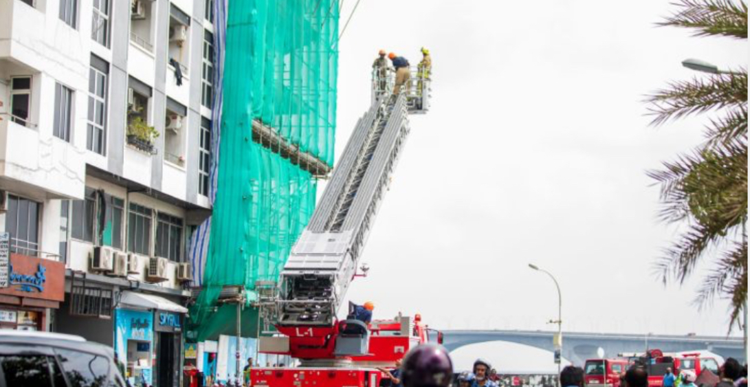 މާލޭ ގެއެއްގައި އަލިފާނުގެ ހާދިސާއެއް ހިނގައިފި