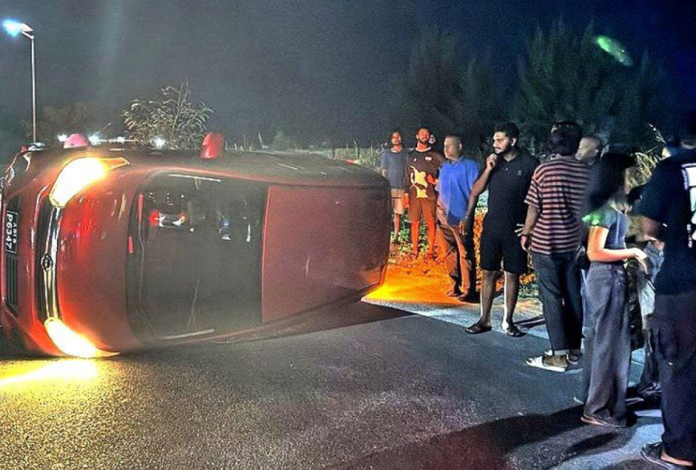 ހުޅުމާލޭގައި ކާރެއް ފުރޮޅާލައިފި