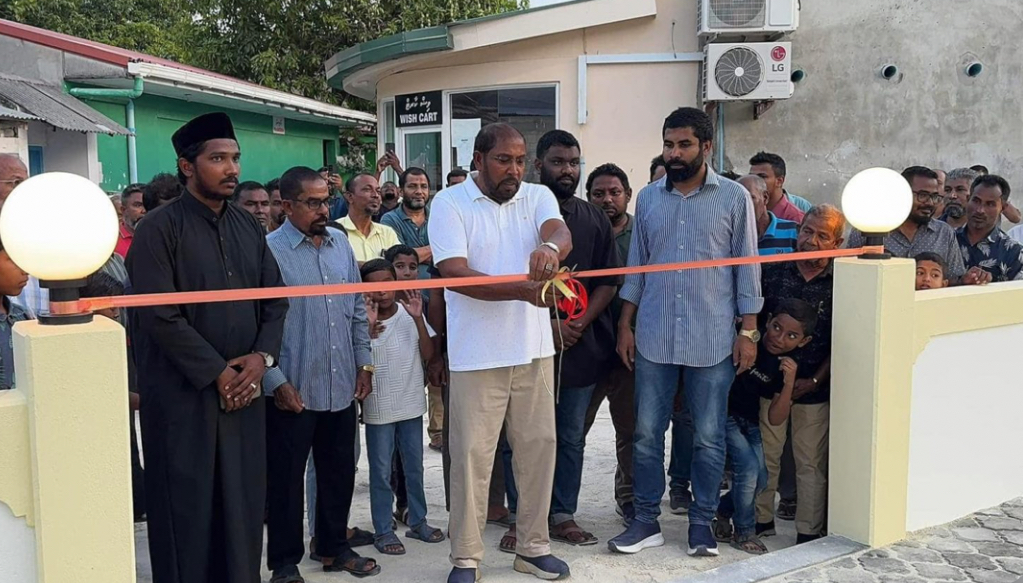 ގާސިމްގެ އުފަންރަށުގައި މިސްކިތެއް ބިނާކޮށްފި