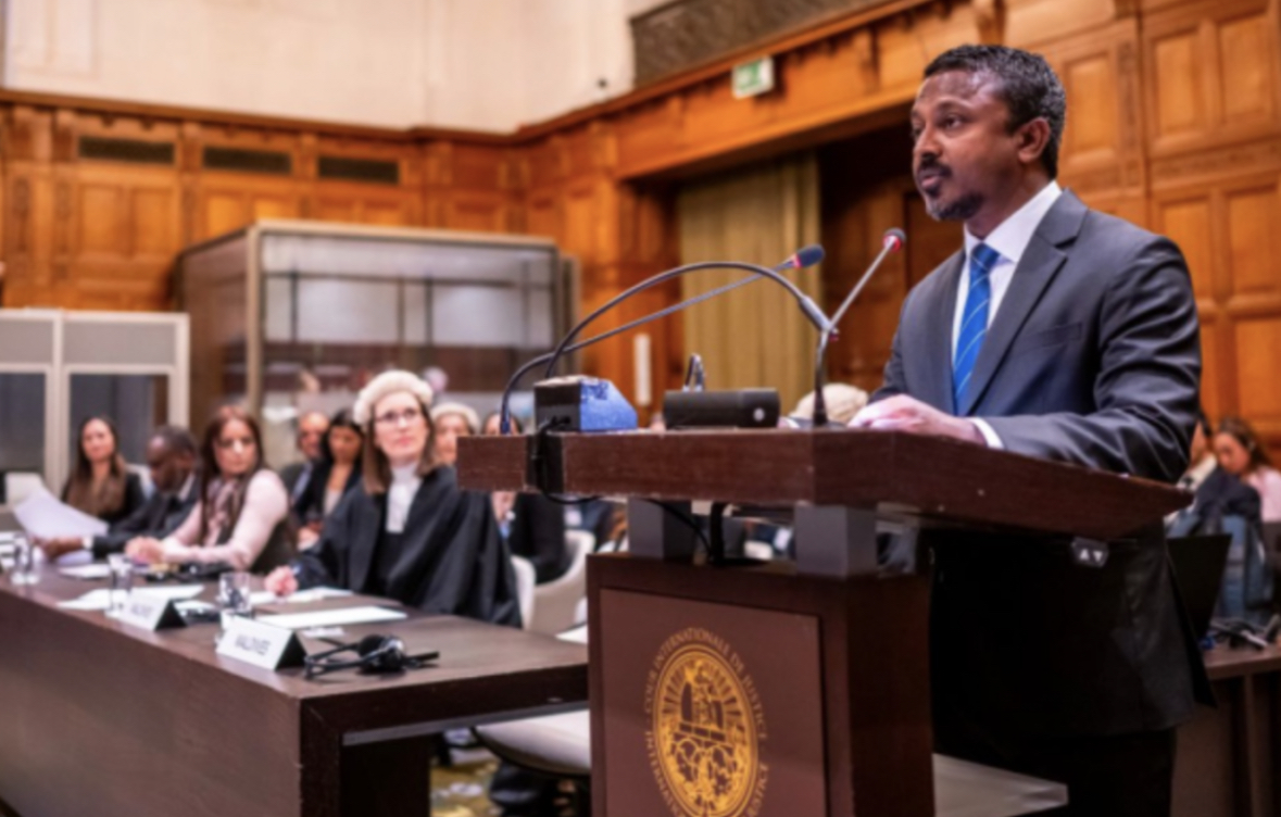 ފަލަސްތީނުގެ މައްސަލައިގައި ރާއްޖޭން އައިސީޖޭއަށް ބަޔާން ހުށަހަޅައިފި